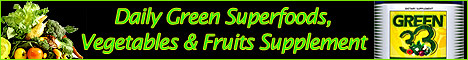 daily green superfood supplement